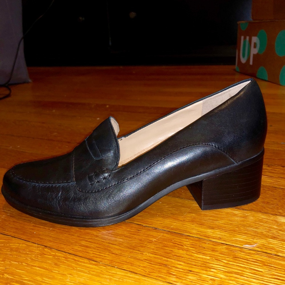 Naturalizer Block Heel Loafers